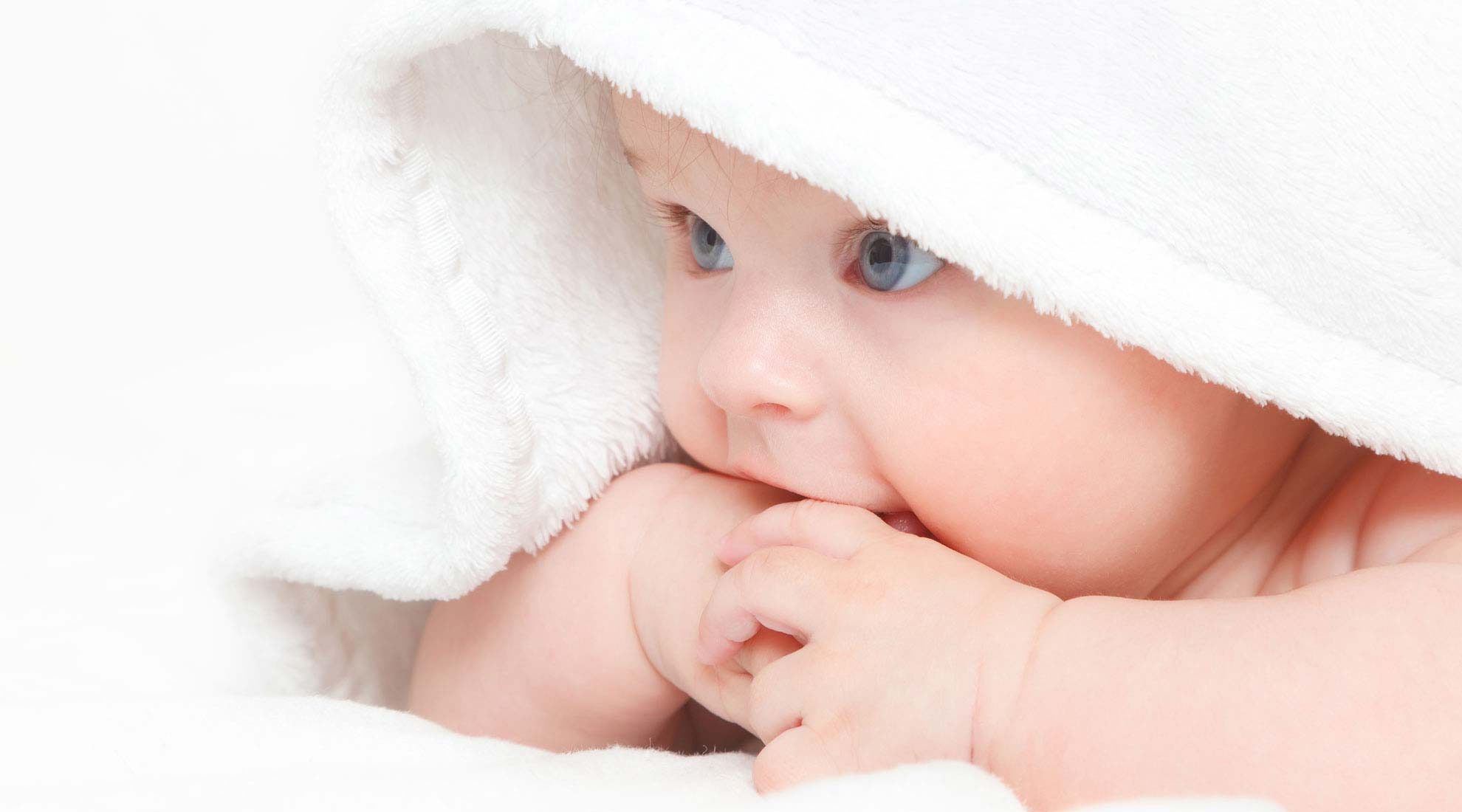 Image of beautiful baby from fertility clinic